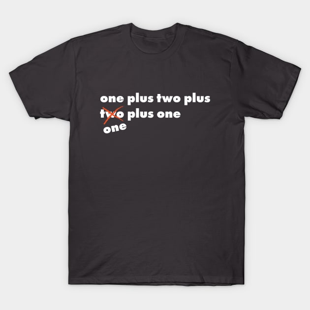 Clue Math T-Shirt by OffBookDesigns